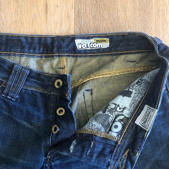 Volcom dark wash jeans - Picture 2 of 3